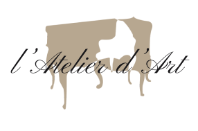 Logo de l'Atelier d'Art, représentant un piano stylisé, symbolisant la restauration de mobilier.